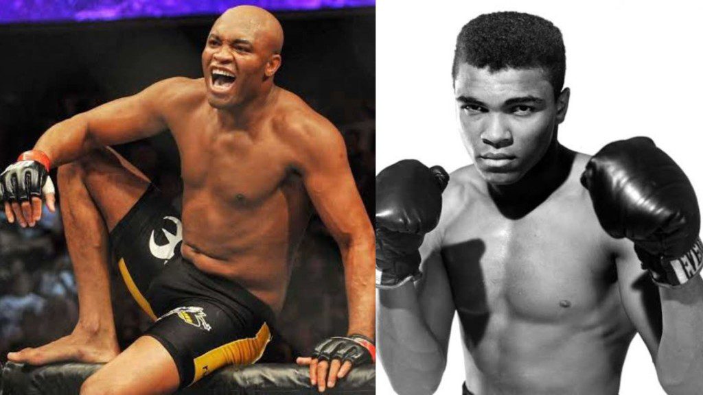 Anderson Silva and Muhammad ALi