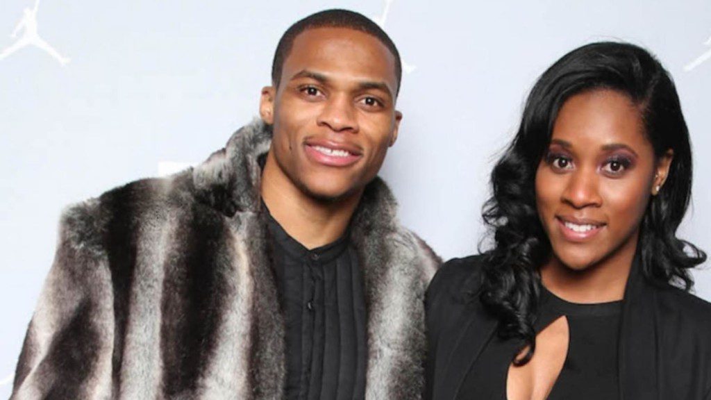 Russell Westbrook and Nina Earl