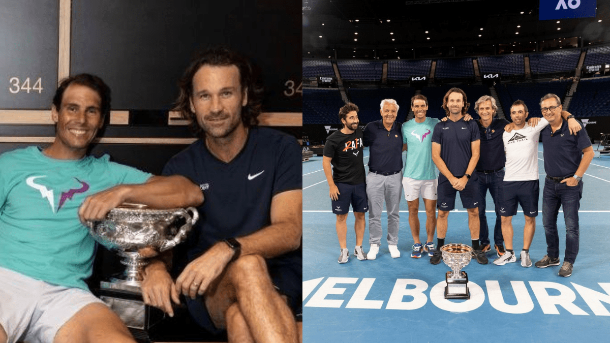 “Sometimes REALITY surpasses the best DREAMS,” Rafael Nadal’s coach posts emotional tweet after the Australian Open victory