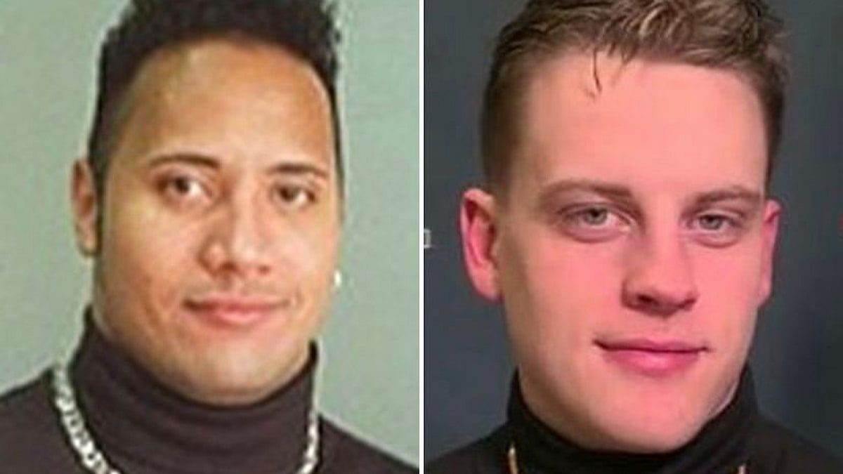 “Just two bad a** dudes ”: Dwayne Johnson trolls himself as he shares an uncanny resemblance with Joe Burrow