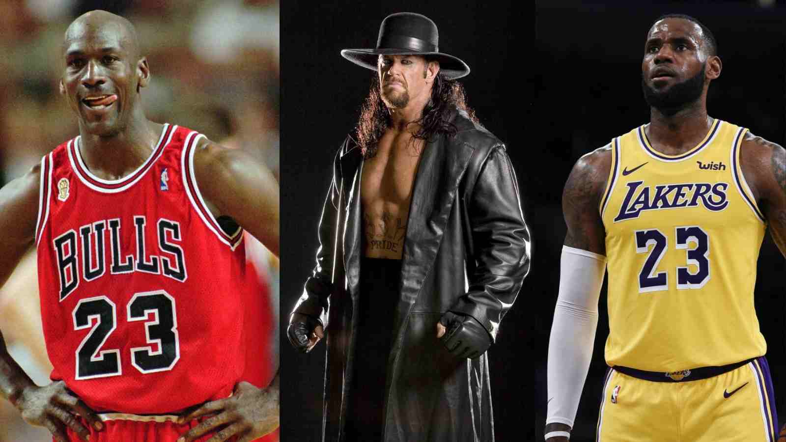 “He’s second to none” LeBron James or Michael Jordan?: The Undertaker reveals who he thinks is the GOAT of NBA