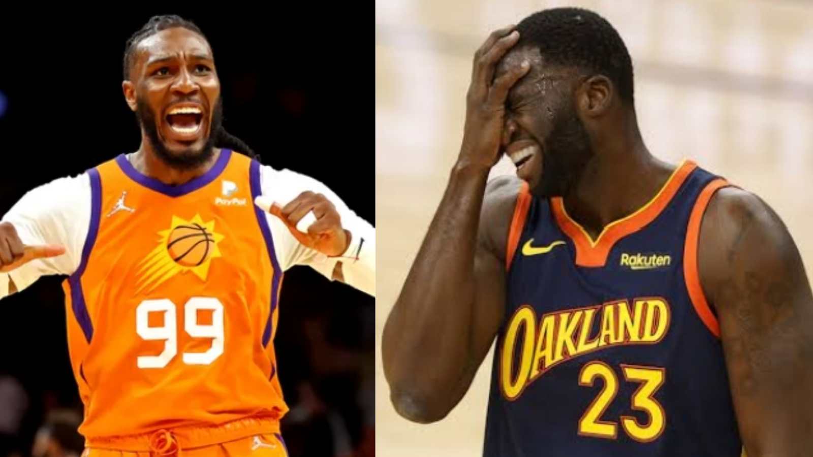 “DPOY! My a**” Jae Crowder wickedly smiles after drawing Draymond Green into an easy foul