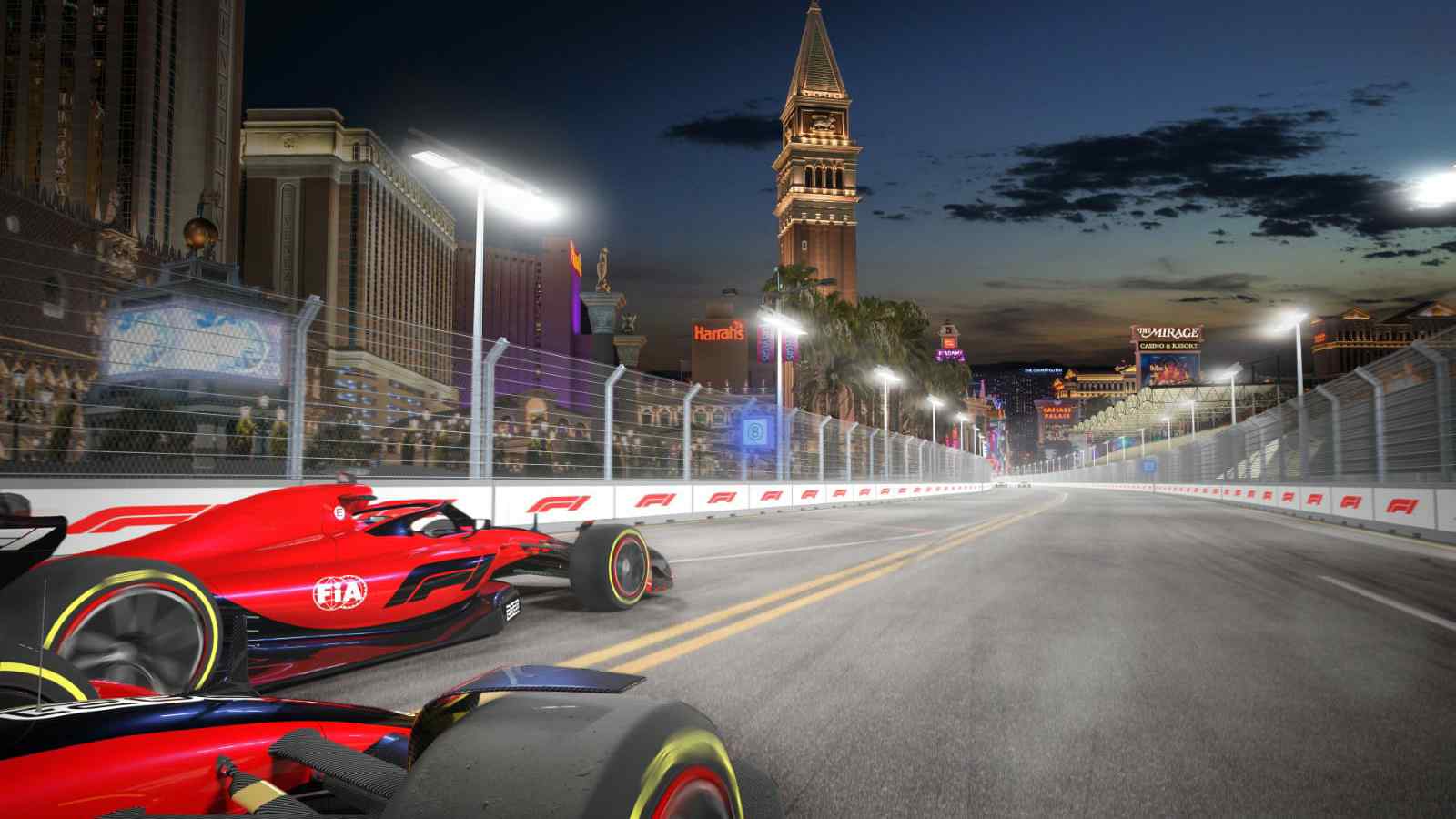 F1 makes “mega” announcement of racing in Las Vegas in 2023