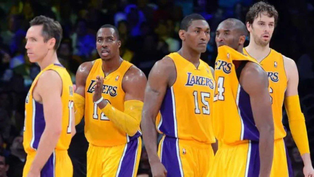 2012-13 Lakers Squad