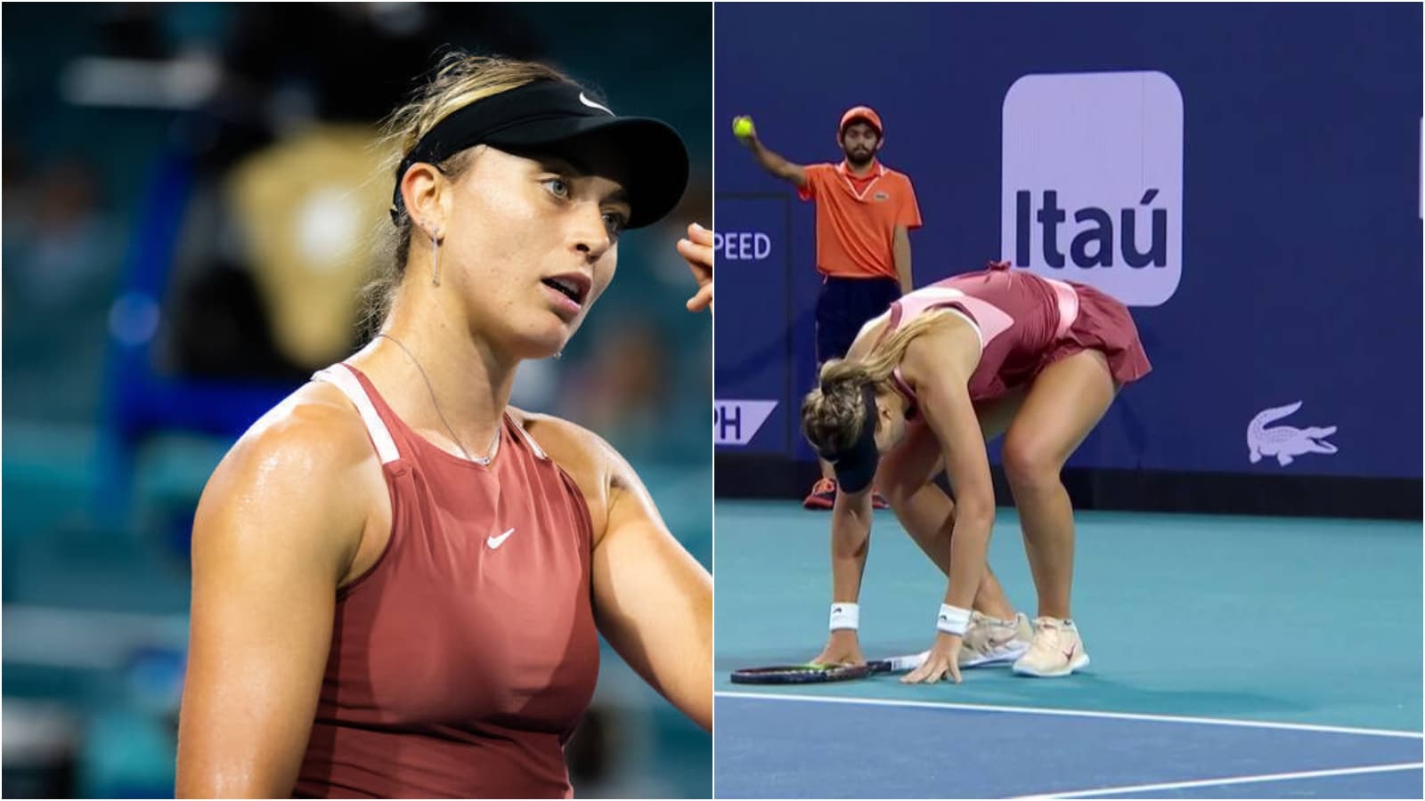 “I want to be a fighter no matter what” Injury concerns for Paula Badosa ahead of her quarter-final clash at the Miami Open 2022