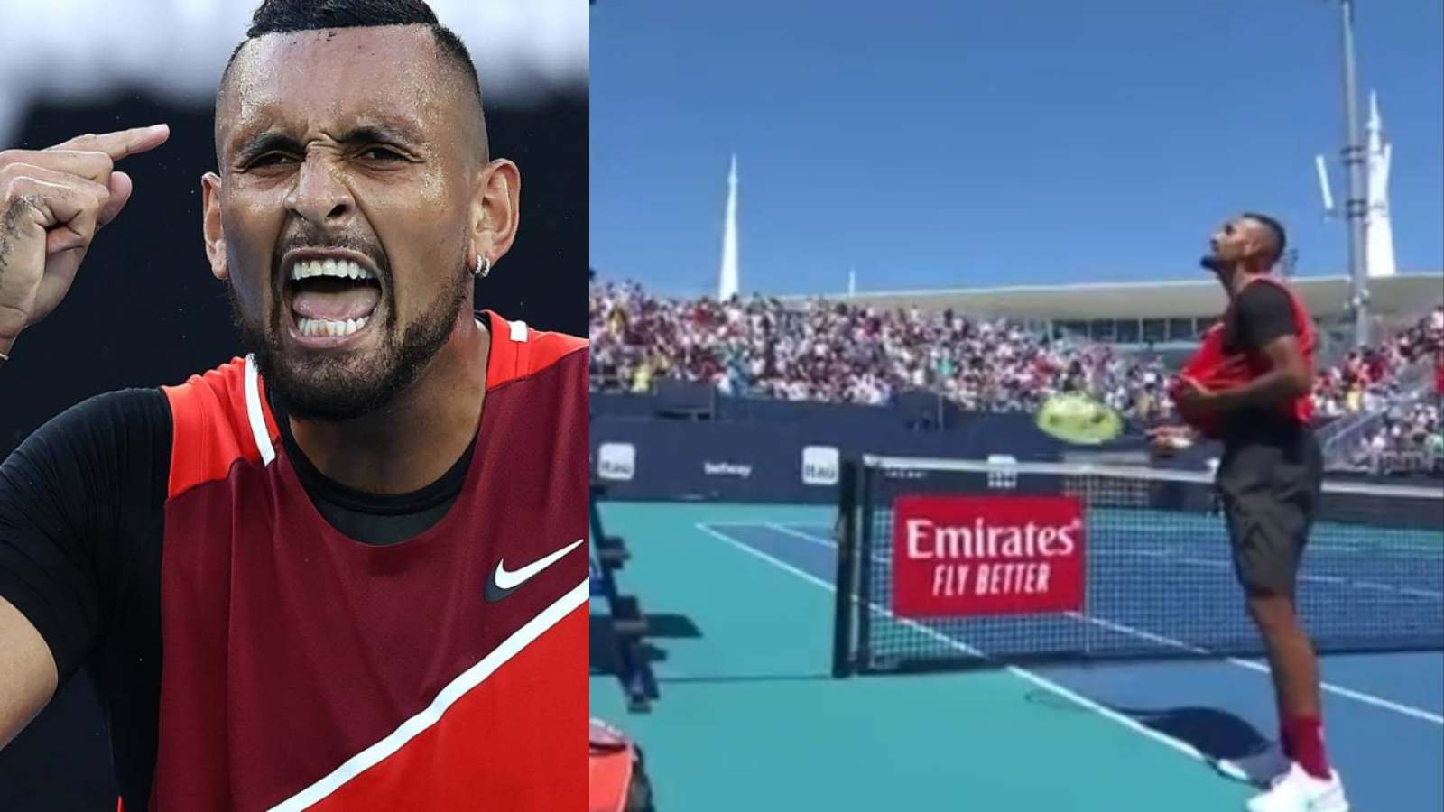 ‘GET NEW PEOPLE’ Nick Kyrgios lashes out at Umpire Carlos Bernardes for his bias, shockingly reveals the ‘moment’ for which he got ‘unsportsmanlike code violation’