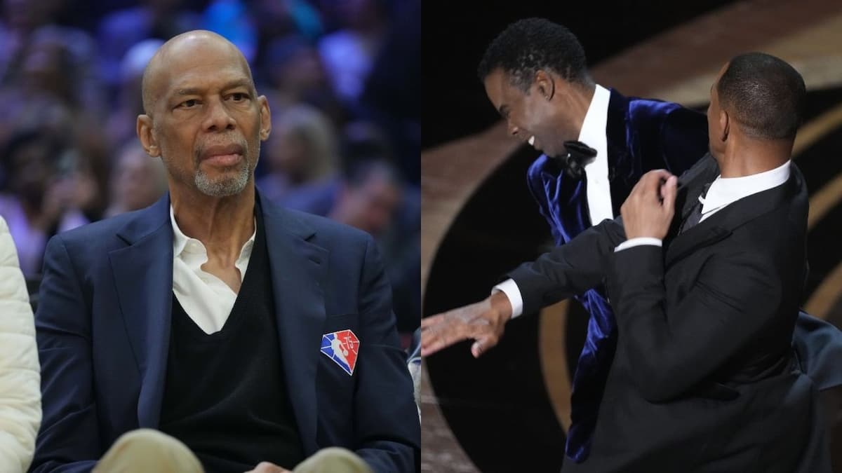 “Women can defend themselves” Kareem Abdul Jabbar lashes out at Will Smith for ‘perpetuating stereotypes’ against Black people 