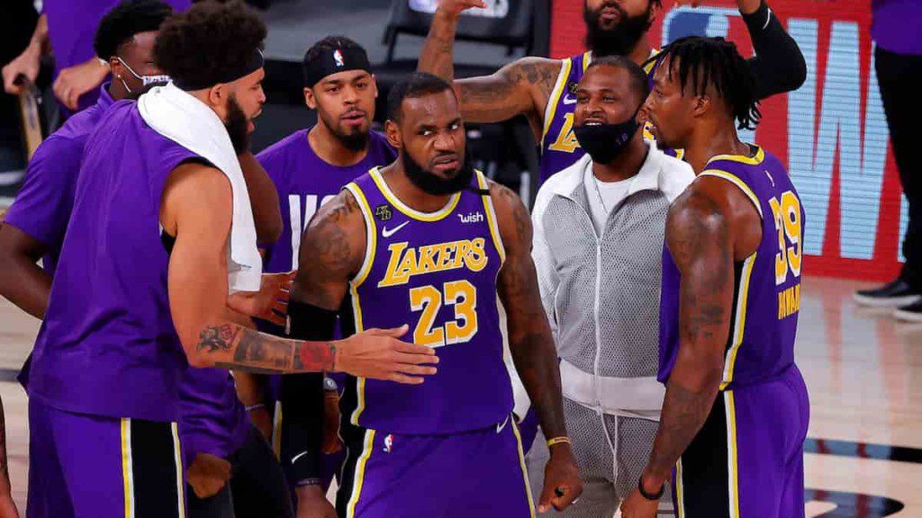 LeBron James and Lakers