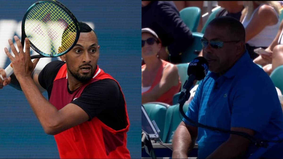 Why was Nick Kyrgios given a point penalty by the umpire Carlos Bernardes? What happened afterwards was much uglier