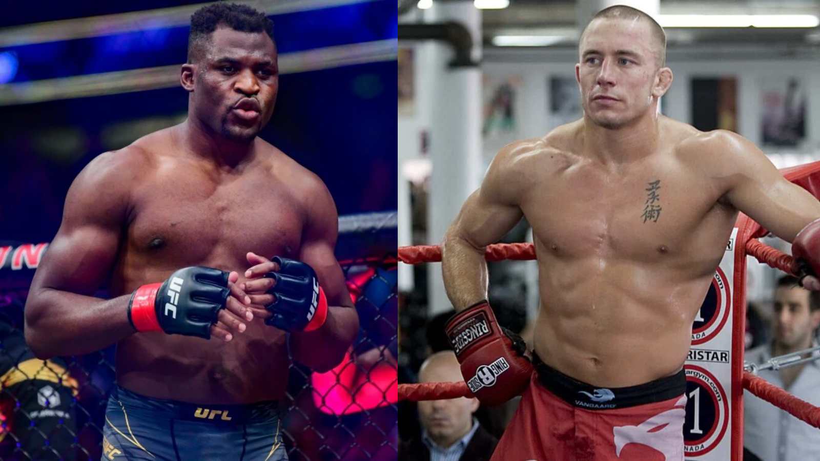 “Get your service somewhere else”- Georges St-Pierre advised Francis Ngannou to part ways with UFC if he doesn’t get the money he deserves