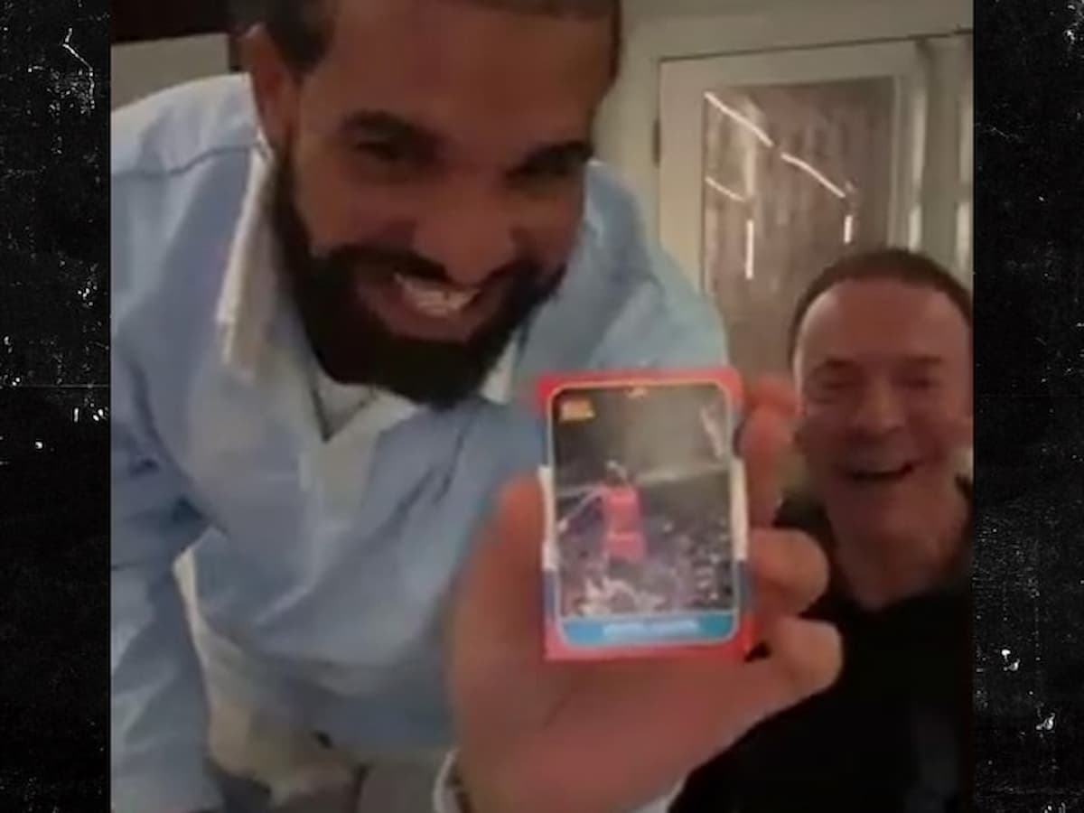 Drake pulls out multiple Michael Jordan Rookie Cards worth $1 Million or more 