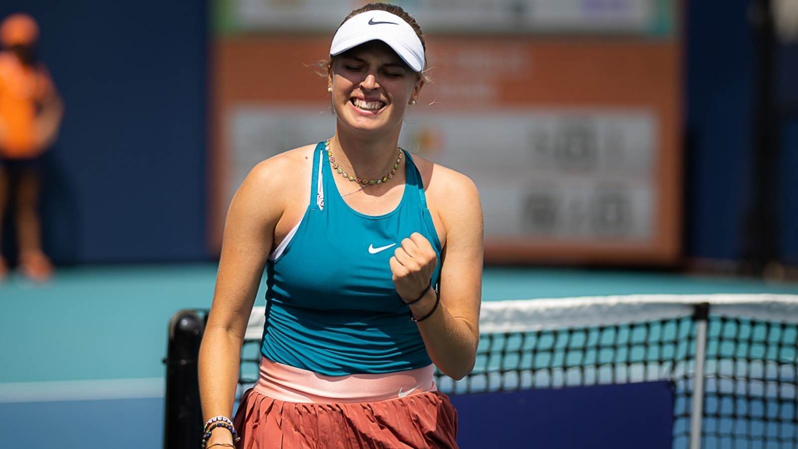 “These are the things that I dreamt of”- Linda Fruhvirtova after being the youngest player to reach the round of 16 at the Miami Open since 2004