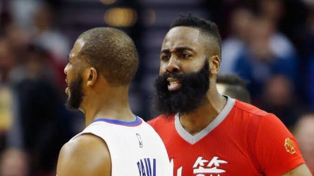 James Harden and Chris Paul