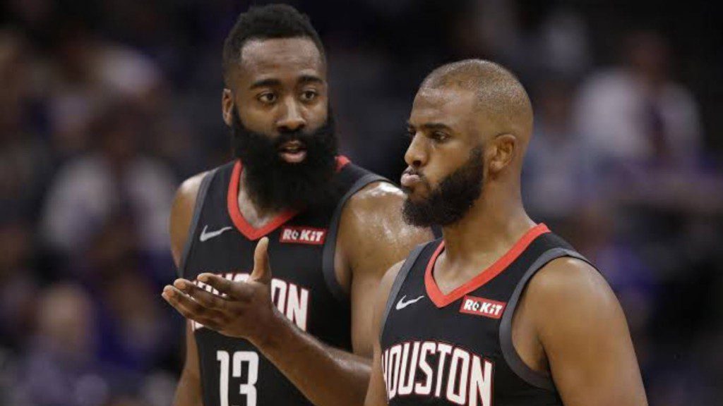 James Harden and Chris Paul - Houston Rockets