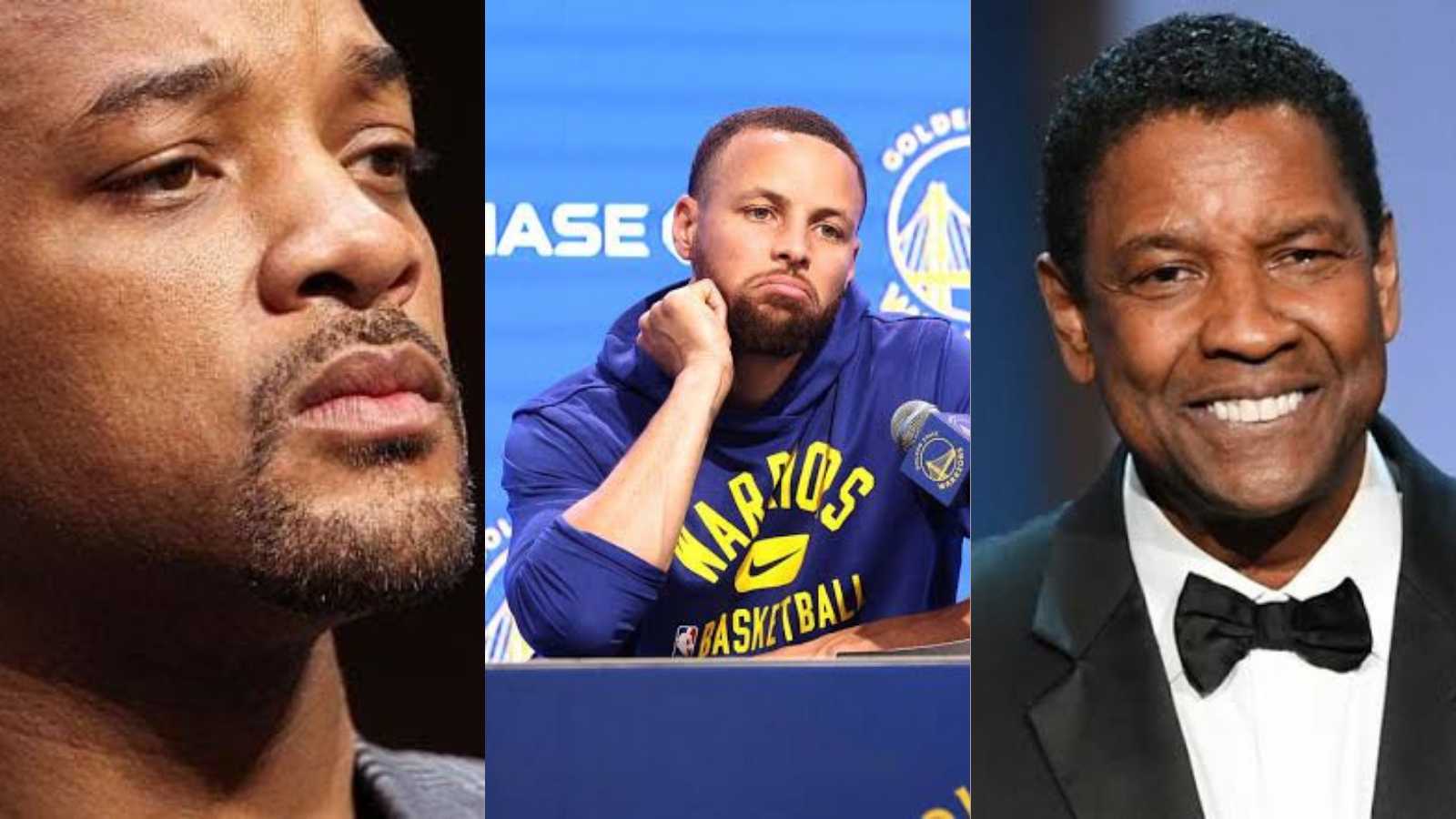 Stunned Stephen Curry advises Will Smith to learn from Denzel Washington amid Assault controversy 