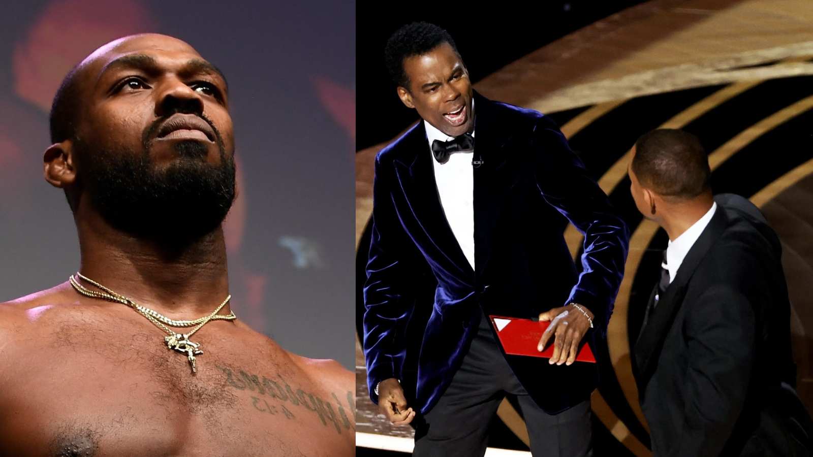 “Will Smith is a gangster”- Jon Jones hails Men In Black star following Chris Rock altercation at the Oscars