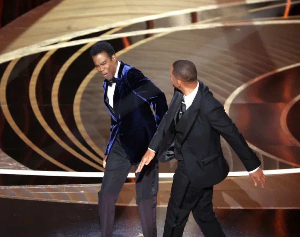 Will Smith slaps Chris Rock