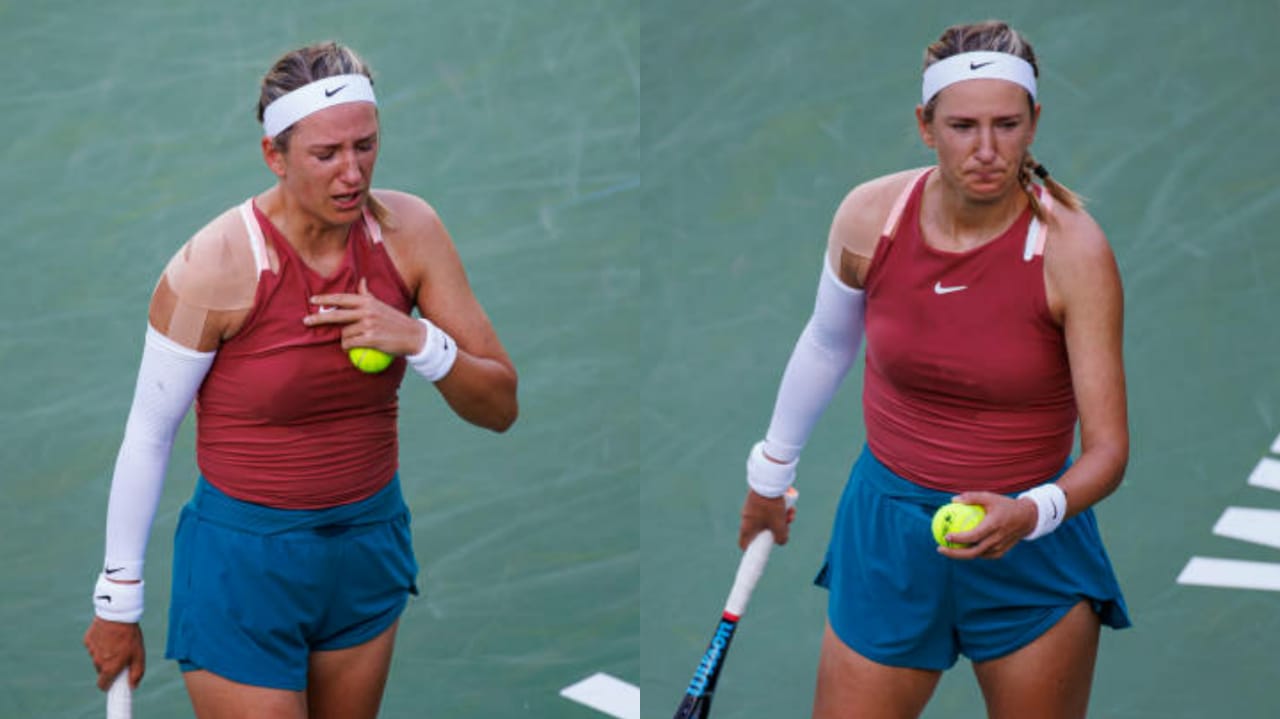 ‘I have to and will learn from this,’ Victoria Azarenka apologizes for storming out mid-match against Linda Fruhvirtova at Miami