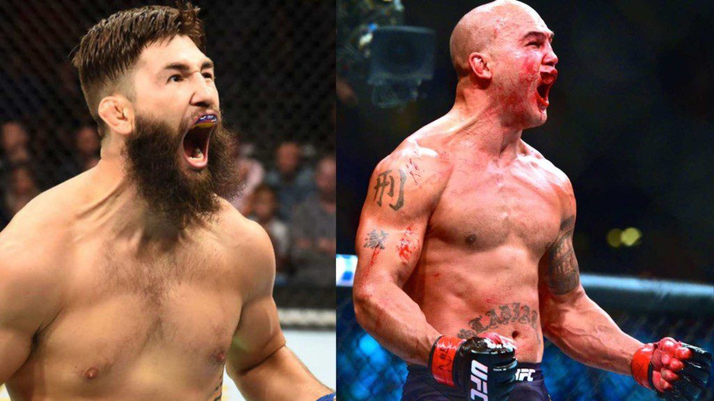 Bryan Barberena and Robbie Lawler