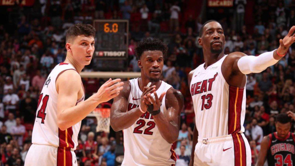 Miami Heat- Tyler Herro, Jimmy Butler, Bam Adebayo