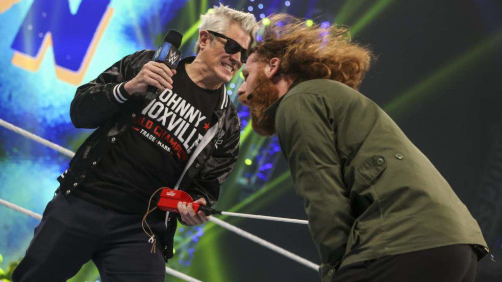 Sami Zayn has been having some issues with Johnny Knoxville for the past few months