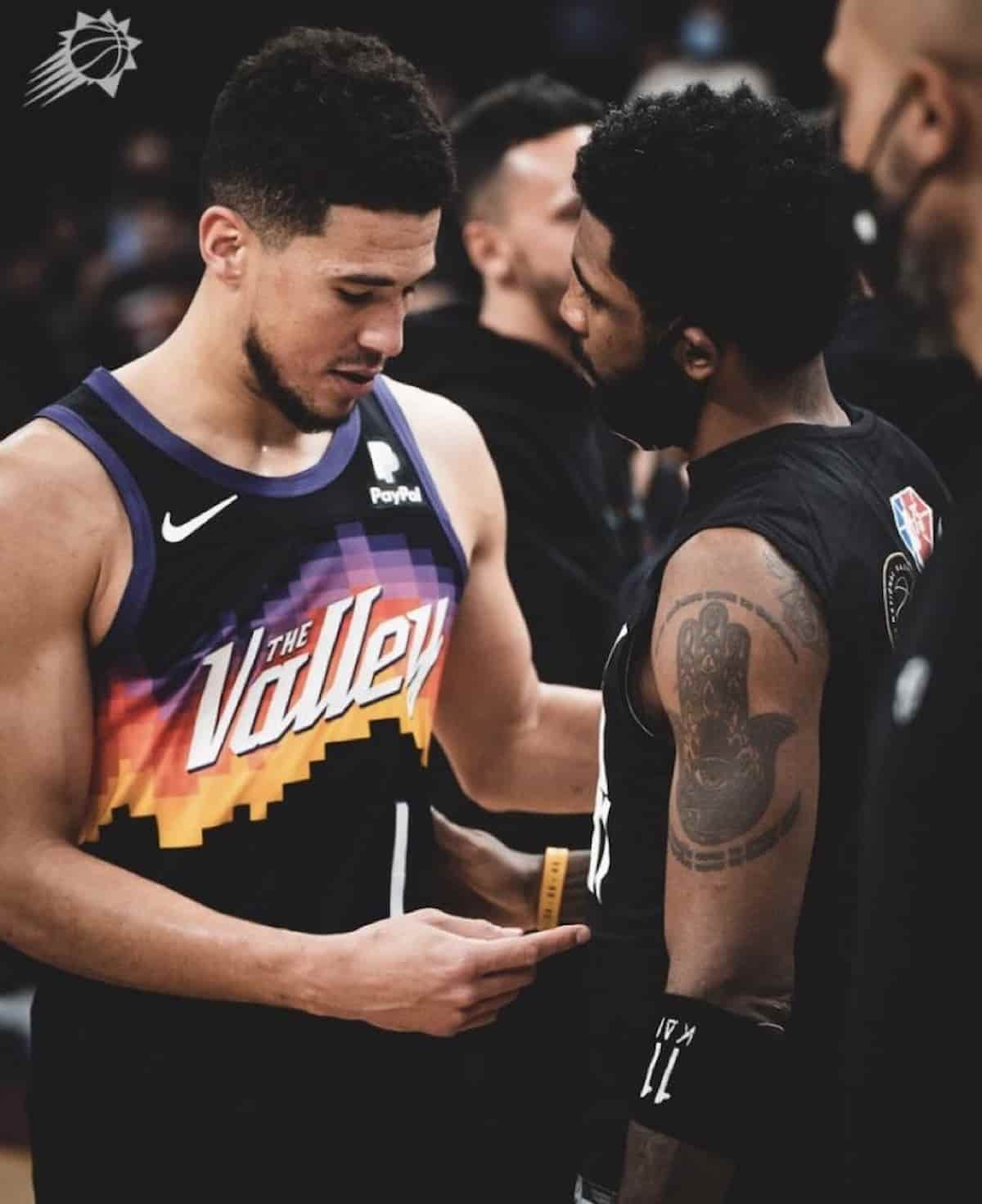 “Not Kevin Durant” NBA Twitter shocked as Kyrie Irving crowns Suns’ Devin Booker as 2021-22 season MVP 