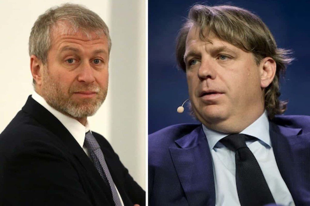 Roman Abramovich and Todd Boehly