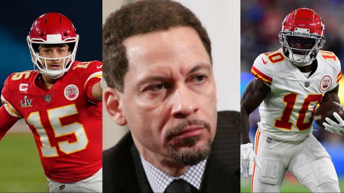 “He’ll do very well without Tyreek Hill” Chris Broussard believes Patrick Mahomes won’t be affected despite losing his best receiver