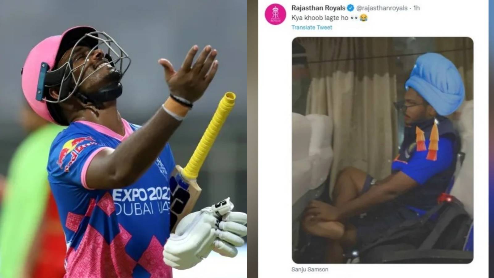 “Everything has a limit” – Fans furious with Rajasthan Royals admin for posting disrespectful picture of Sanju Samson