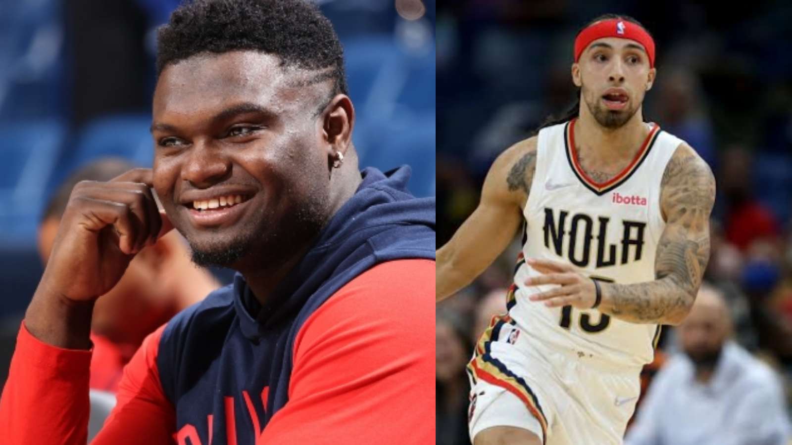 “Best play way to hide from opponents” Zion Williamson shocked by Jose Alvarado’s ‘SMARTEST’ hiding on corner play