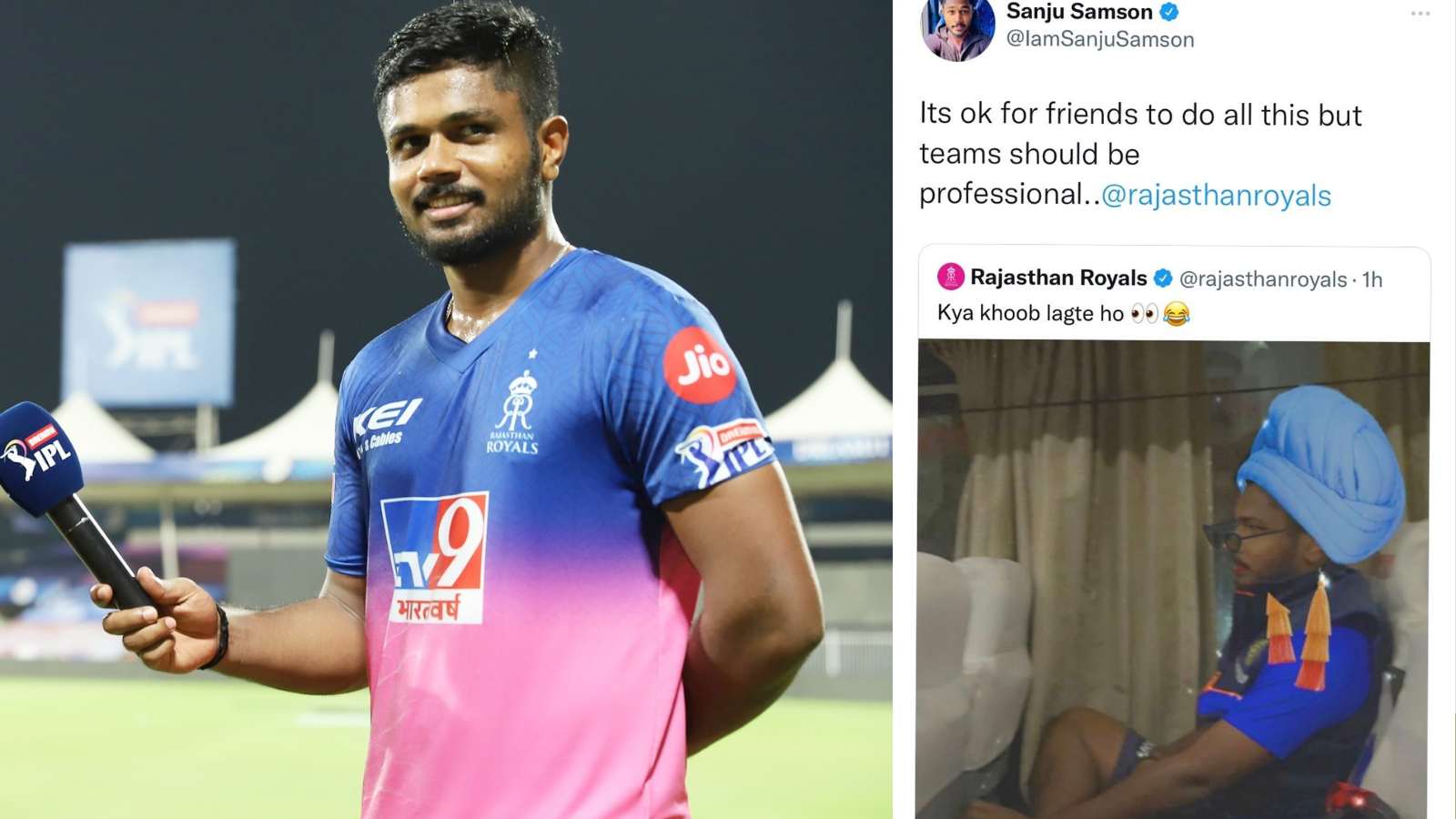 “Be more professional”- Rajasthan Royals admin fired after Sanju Samson complaint against the social media administrator