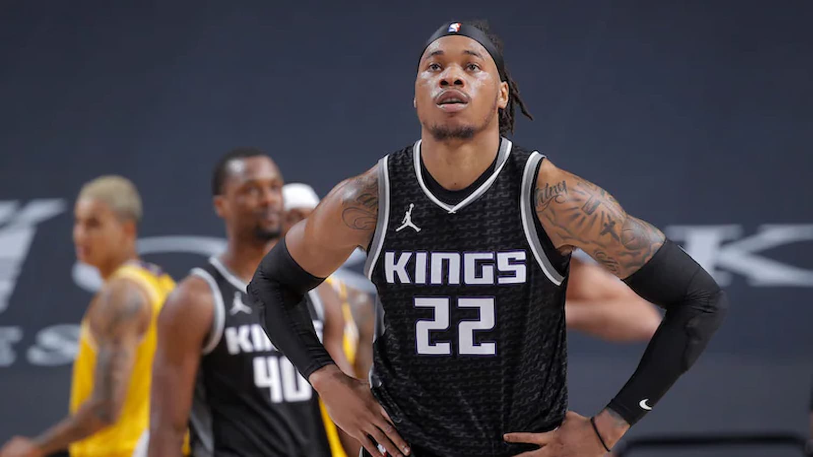 Kings’ Richaun Holmes was accused by the ex-wife of domestic violence toward the son