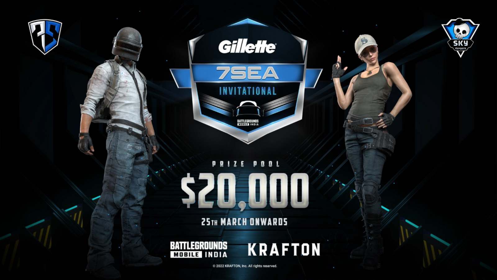 Gillette partners with 7SEA Esports to bring BGMI invitational tournament of $20,000 prize pool