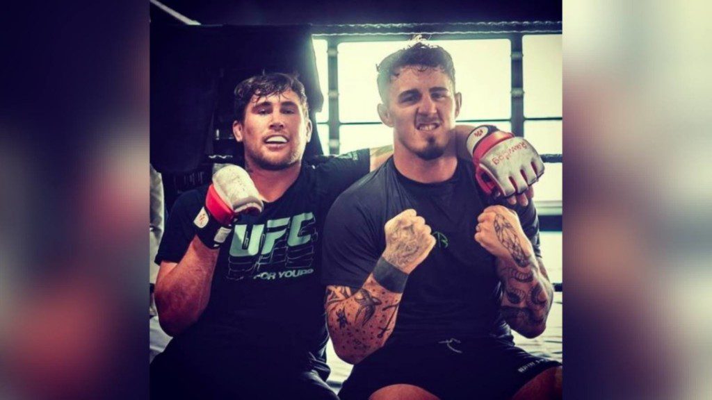 Darren Till and Tom Aspinall