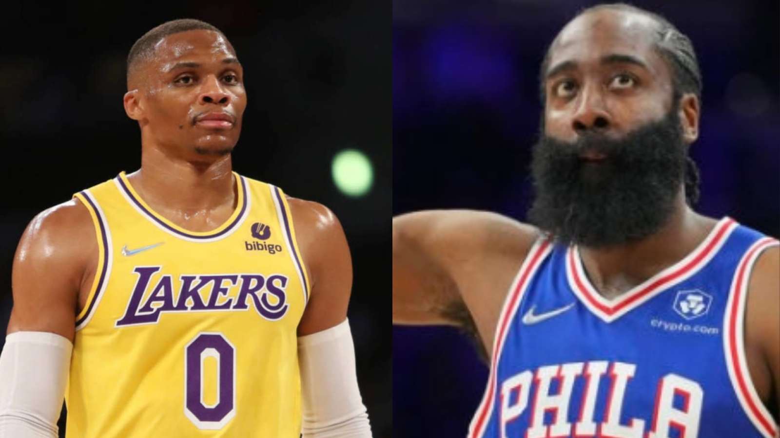 “No loss of brotherhood”: James Harden and Russell Westbrook show best sportsmanship during Lakers vs 76ers clash