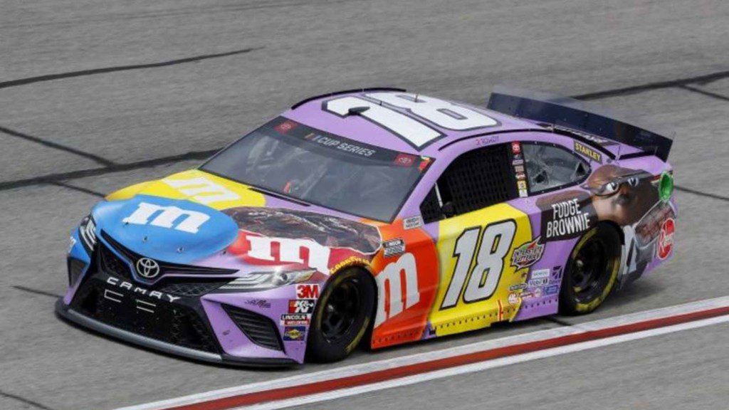 Kyle Busch's No.18 Camry