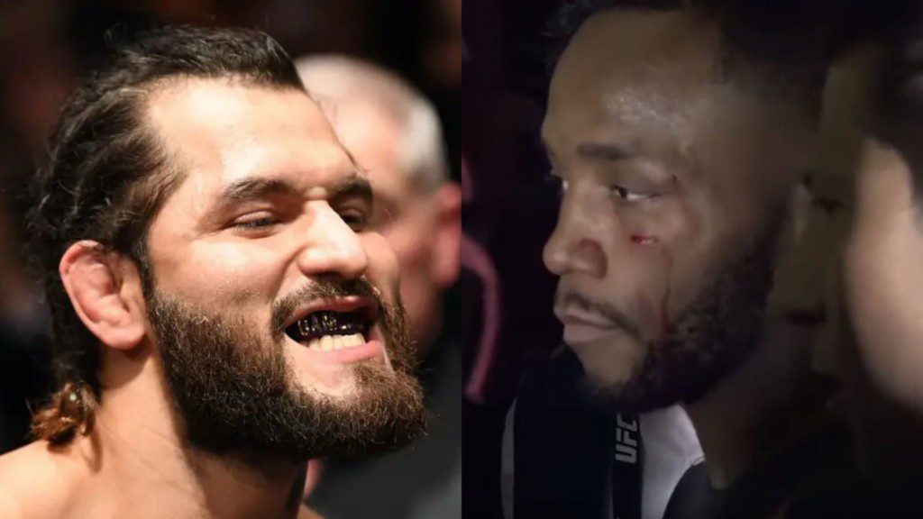 Jorge Masvidal- Leon Edwards after the incident