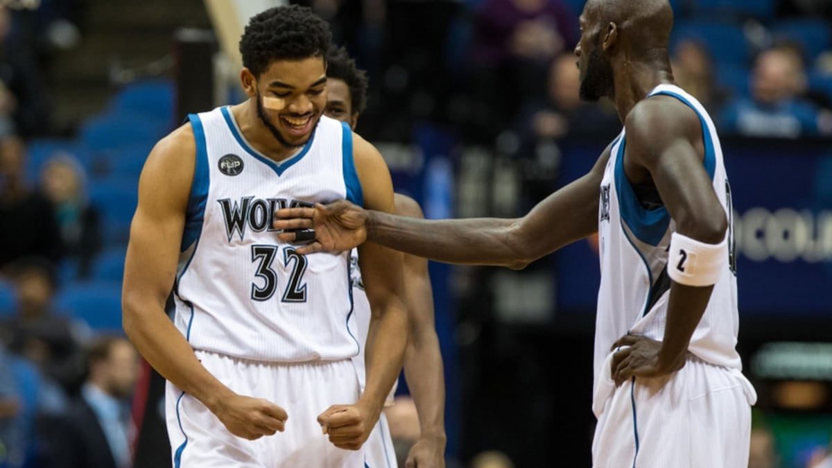 “Out of all of them, he’s the best” Kevin Garnett picks Karl-Anthony Towns as a better scoring center than MVP favorites Joel Embiid and Nikola Jokic