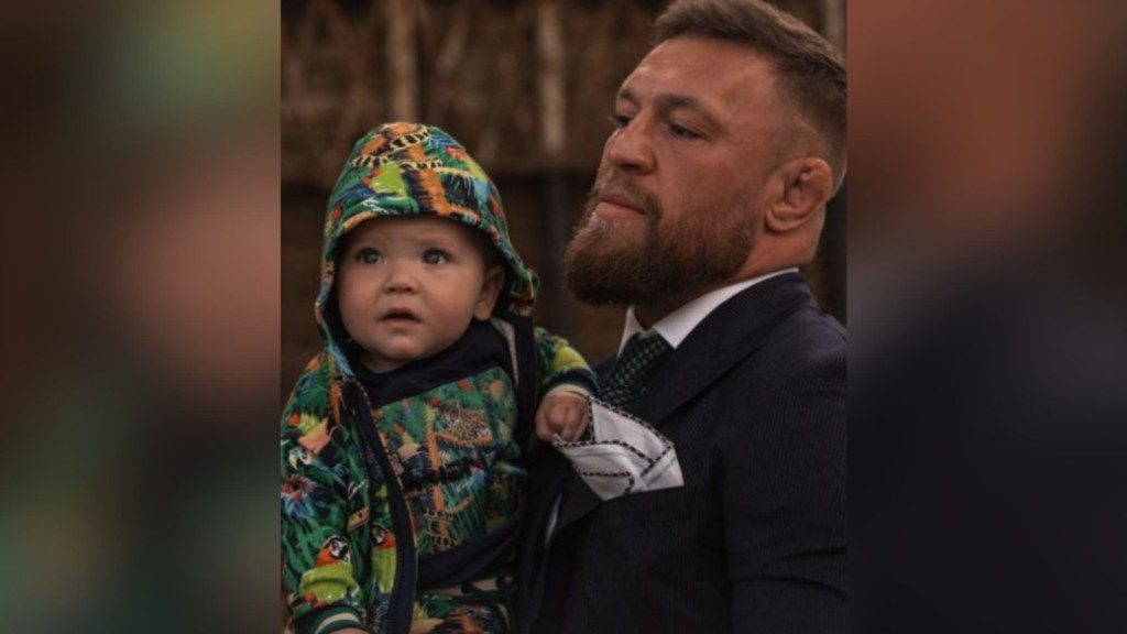 Conor McGregor and his kid