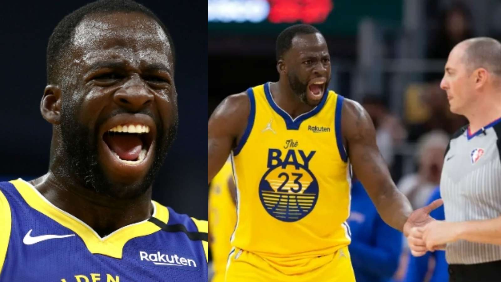 “That’s targeted, game officials are TOO SOFT” NBA Twitter reacts to Draymond Green getting ejected after a heated conversation with the officials against Spurs