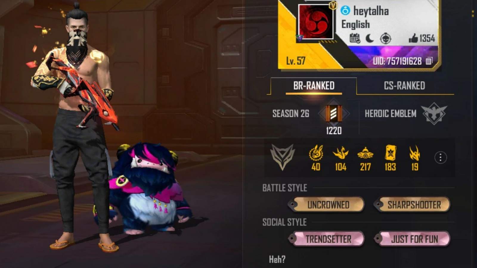 NoobGamer BBF Free Fire MAX ID, K/D Ratio, Stats, YouTube Channel, Monthly Income, Discord Server Link And More For March 2022