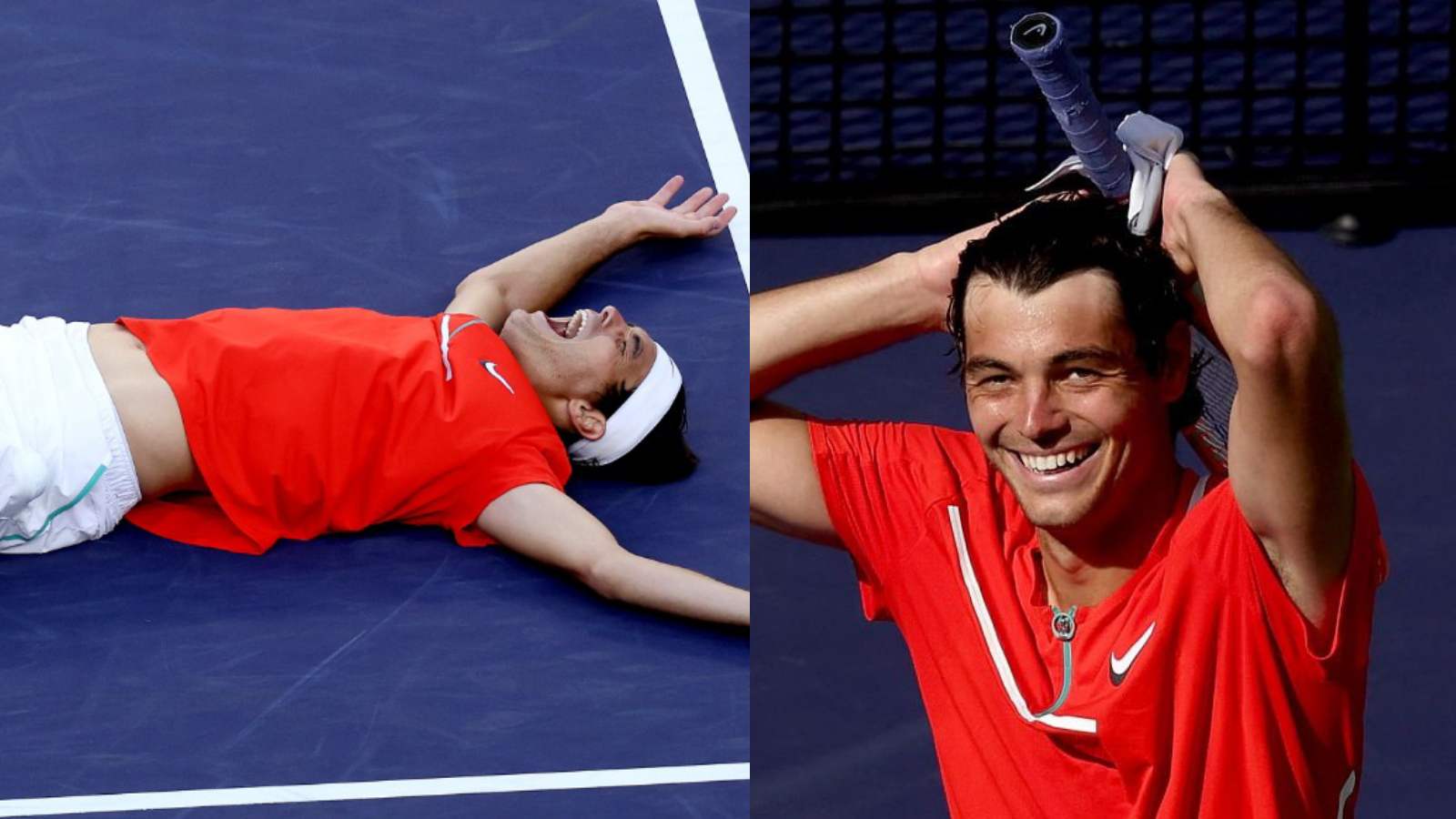 ‘One of those childhood dreams that you just never think can come true,’ Taylor Fritz left in tears after a historic clash with Rafael Nadal at Indian Wells