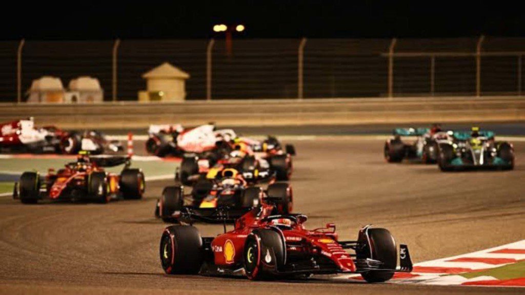 Charles Leclerc at the Bahrain Grand Prix