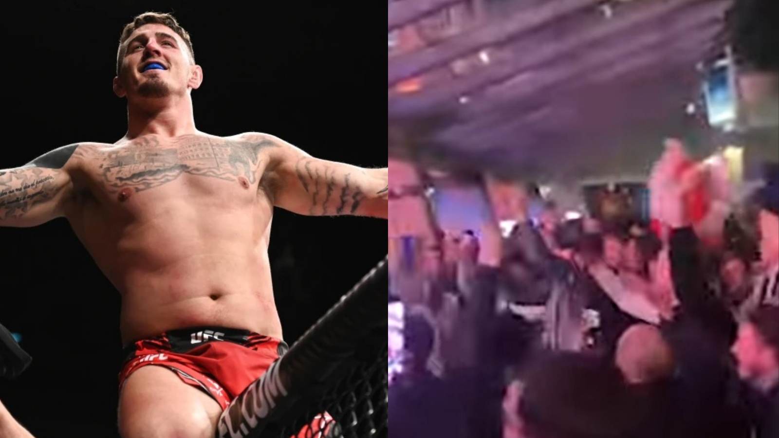 WATCH: Fans in London go berserk as Tom Aspinall gets first round win over Alexander Volkov at UFC London