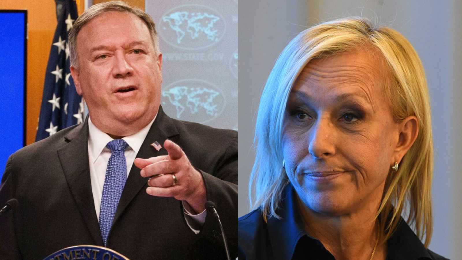 “Yes Mike, we give a f***”- Martina Navratilova lashes out at Mike Pompeo over disgraceful remarks on Ukraine