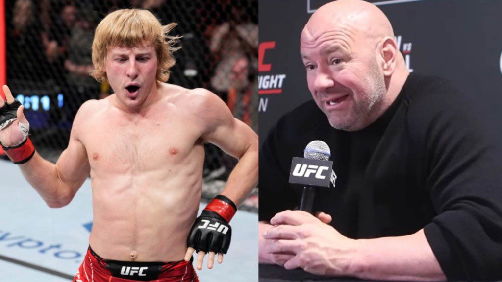 Paddy Pimblett Dana White