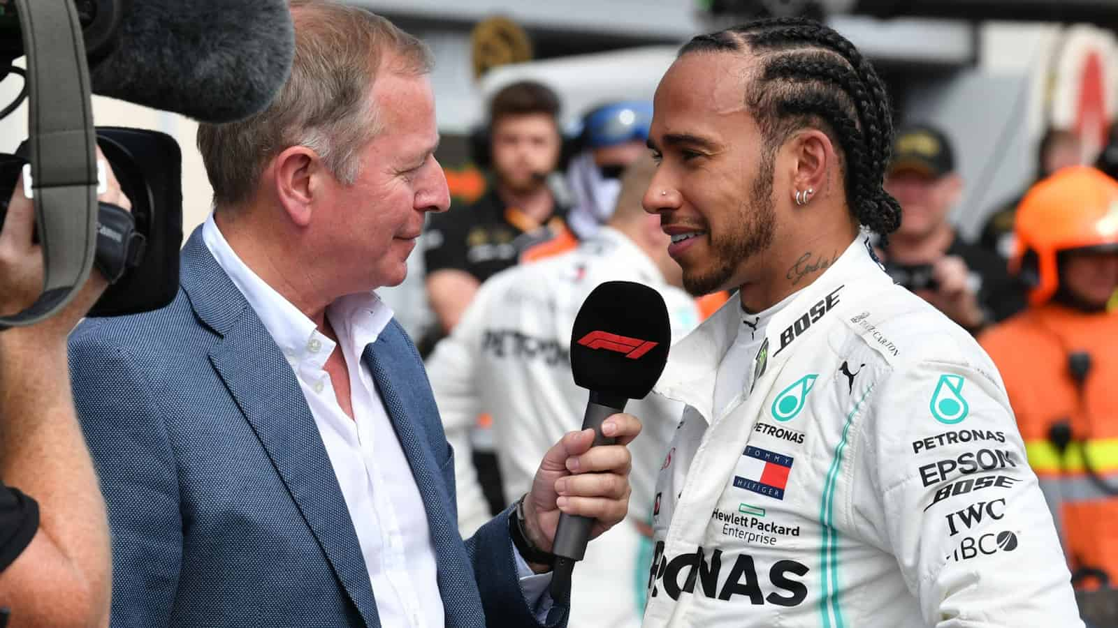 Martin Brundle felt ‘trapped’ inside Lewis Hamilton’s Mercedes F1 car