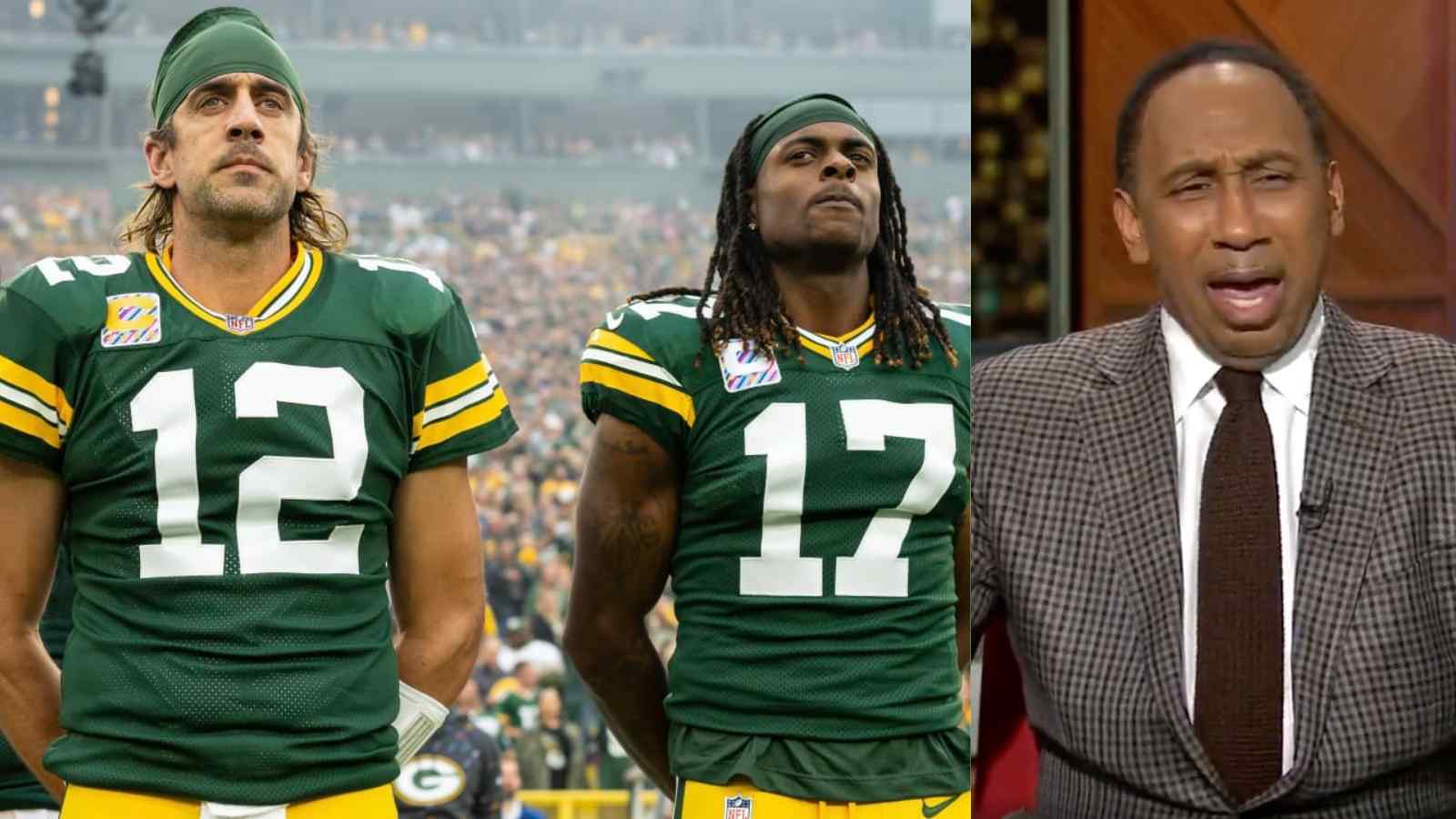 “Sounds like somebody who’s prioritizing money” – Stephen A. Smith blames Aaron Rodgers for Davante Adams leaving the Packers