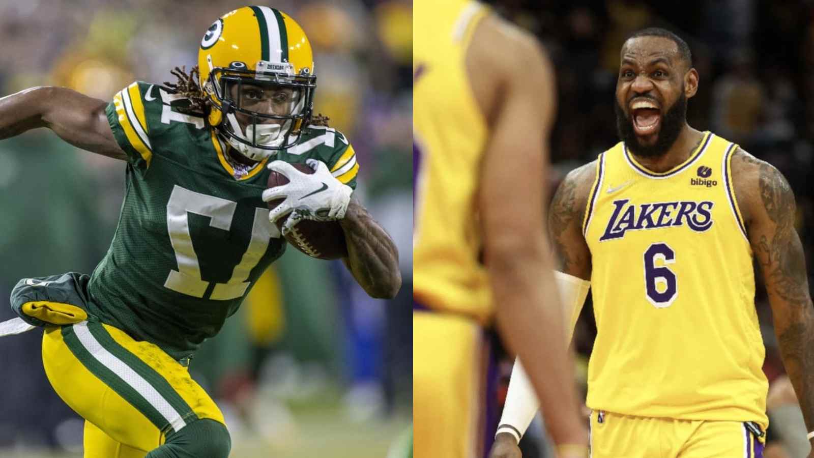 Lakers star LeBron James reacts to Packers trading Davante Adams to Raiders