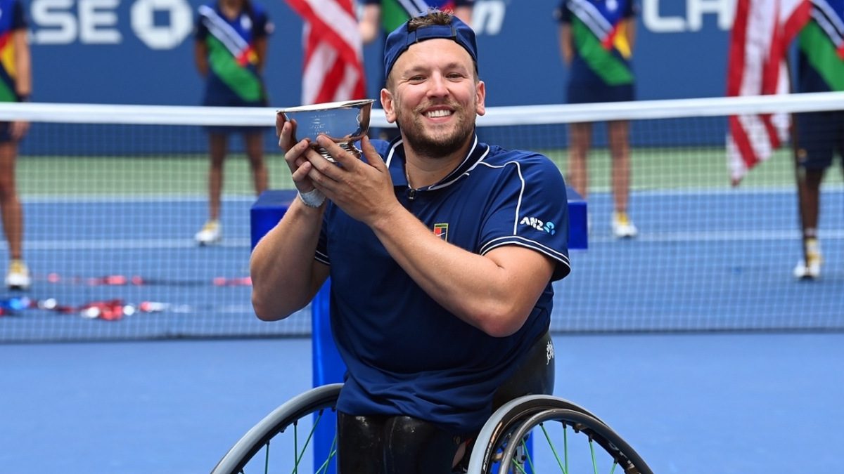 “Be proud and happy of who you are,” Aussie Legend Dylan Alcott shares his perspective about the future of tennis